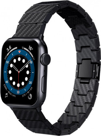 Карбоновый браслет Pitaka Modern для Apple Watch 42/44/45 мм