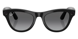 RayBan Skyler Gen 2 RW4014 Shiny Black / Polar Gradient Graphite (150 - 52)