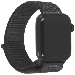Apple Watch SE 2, 40 мм ремешок Sport Loop (темная ночь/черный)