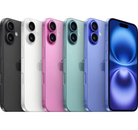 Смартфон Apple iPhone 16 128GB бирюзовый